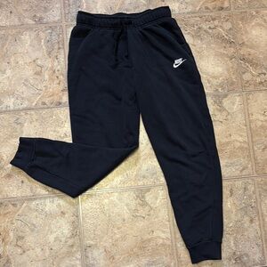 Nike Black Tapered Sweatpants Joggers